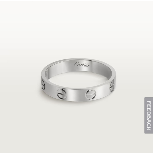 EUC Authentic Cartier LOVE wedding band - Picture 7 of 10